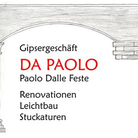 Gipsergeschäft Da Paolo in Schaffhausen